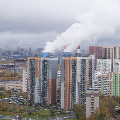 Москва перед отопительным периодом