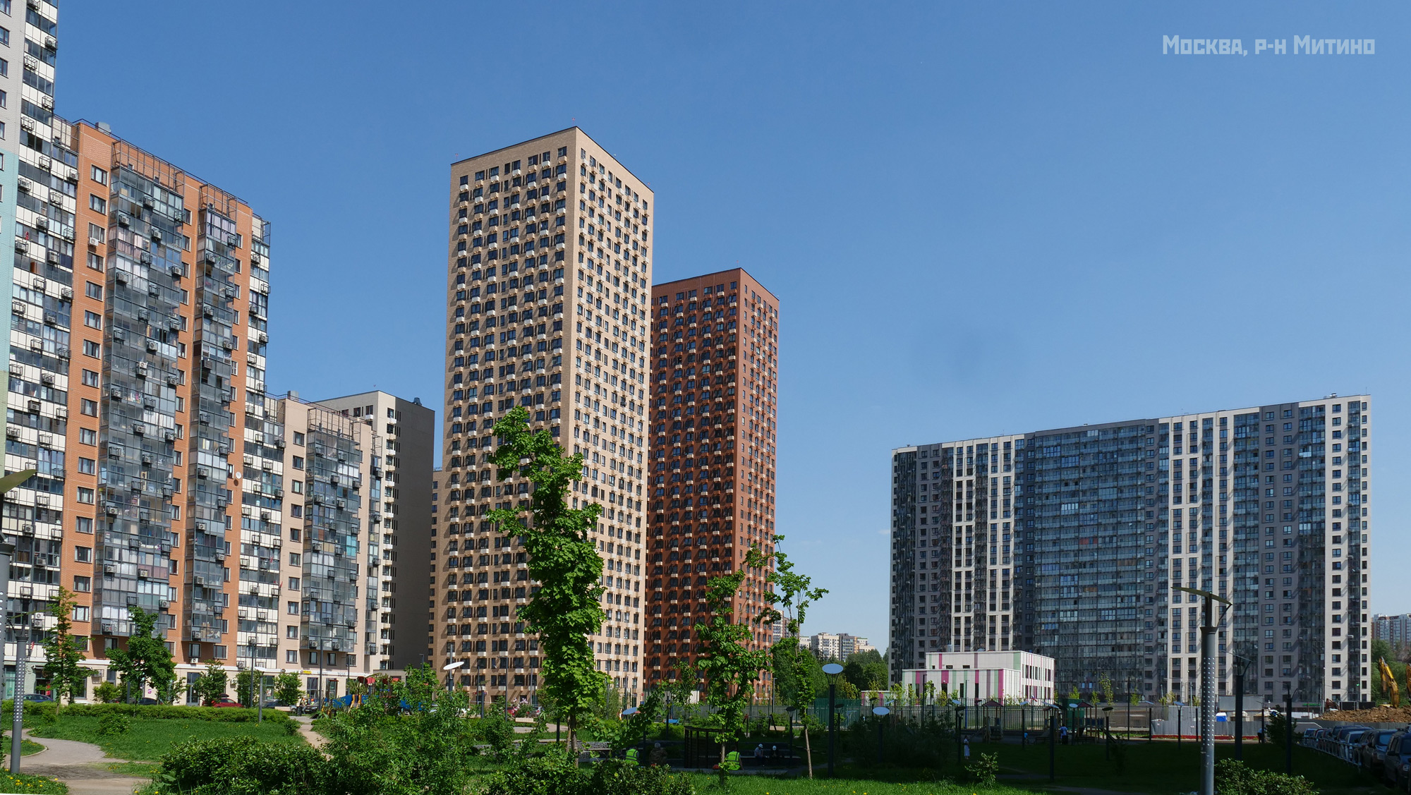 Спальный район Москвы
