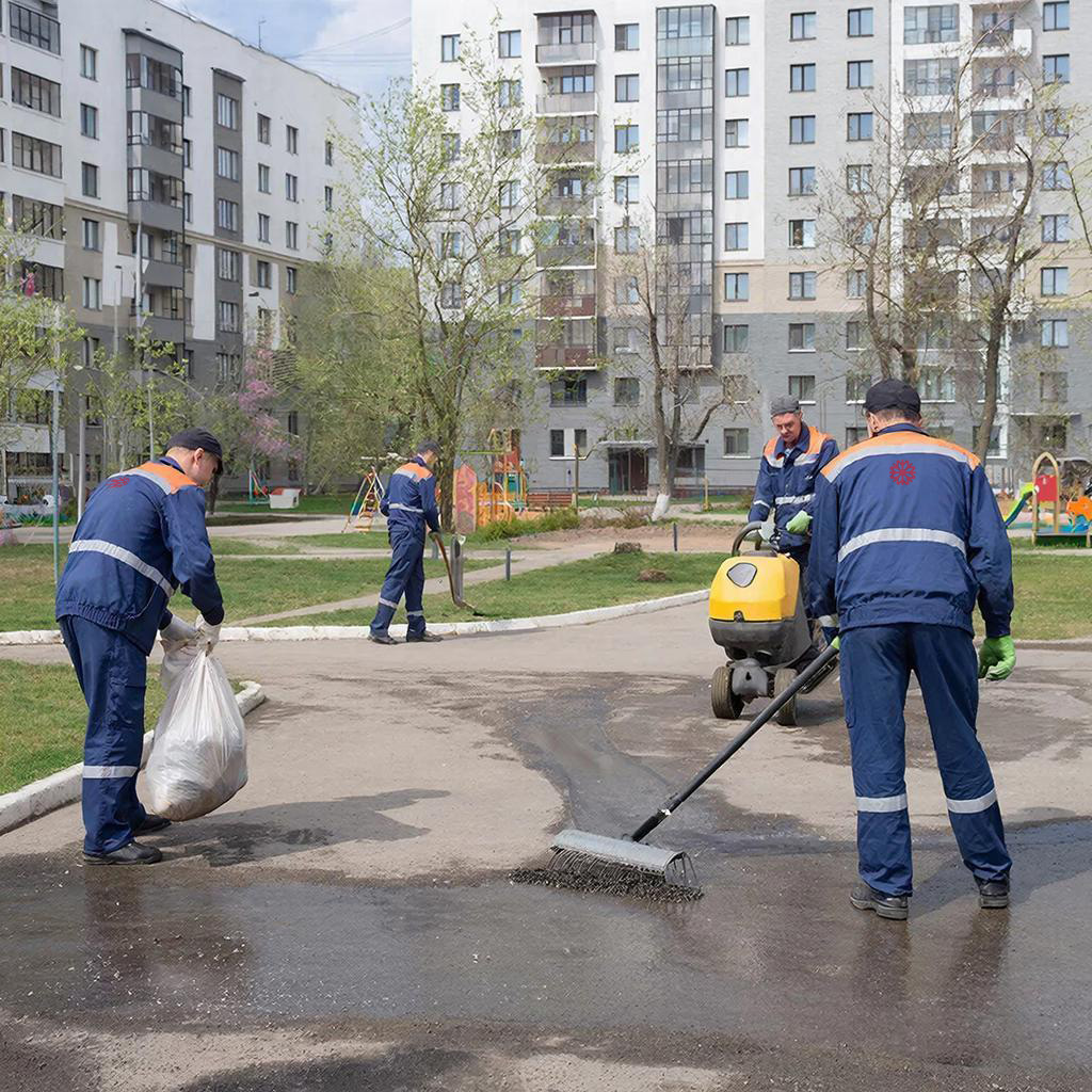 Уборка прилегающих территорий